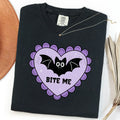 Bite Me Bat Comfort Colors T-Shirt - Black / S - T-Shirt