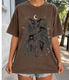 Black Calla Lily Flower T-Shirt - T-Shirt
