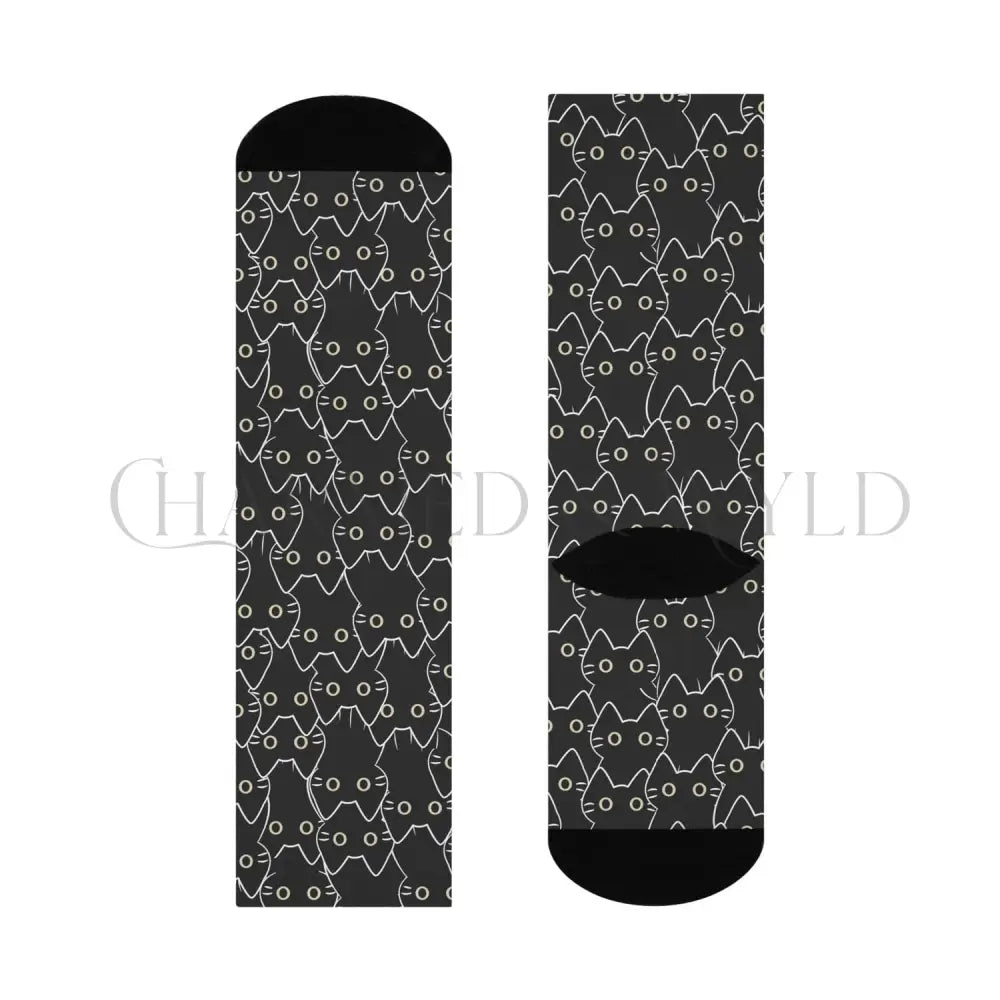 Black Cat Adults Unisex Socks