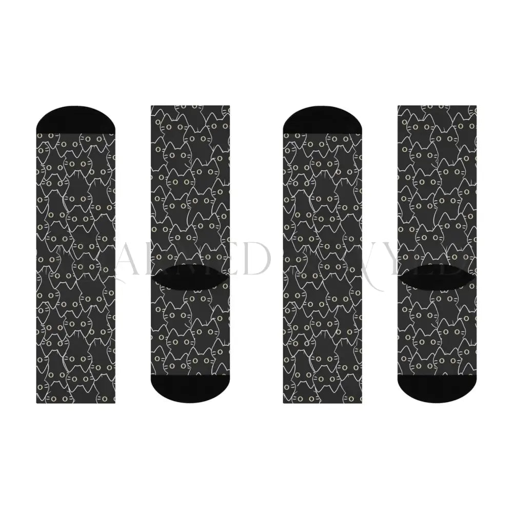 Black Cat Adults Unisex Socks