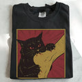 Black Cat Vampire T-Shirt - Black / S - T-Shirt
