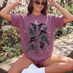 Black Calla Lily Flower T-Shirt