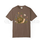 Blooming at My Own Pace Snail T-Shirt - T-Shirt