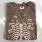 Blooming Bones Skeleton T-Shirt
