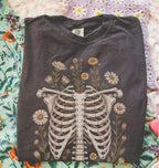 Blooming Bones Skeleton T-Shirt