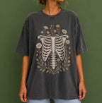 Blooming Bones Skeleton T-Shirt
