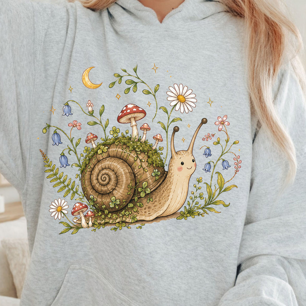 Blooming At My Own Pace Hooded Sweatshirt