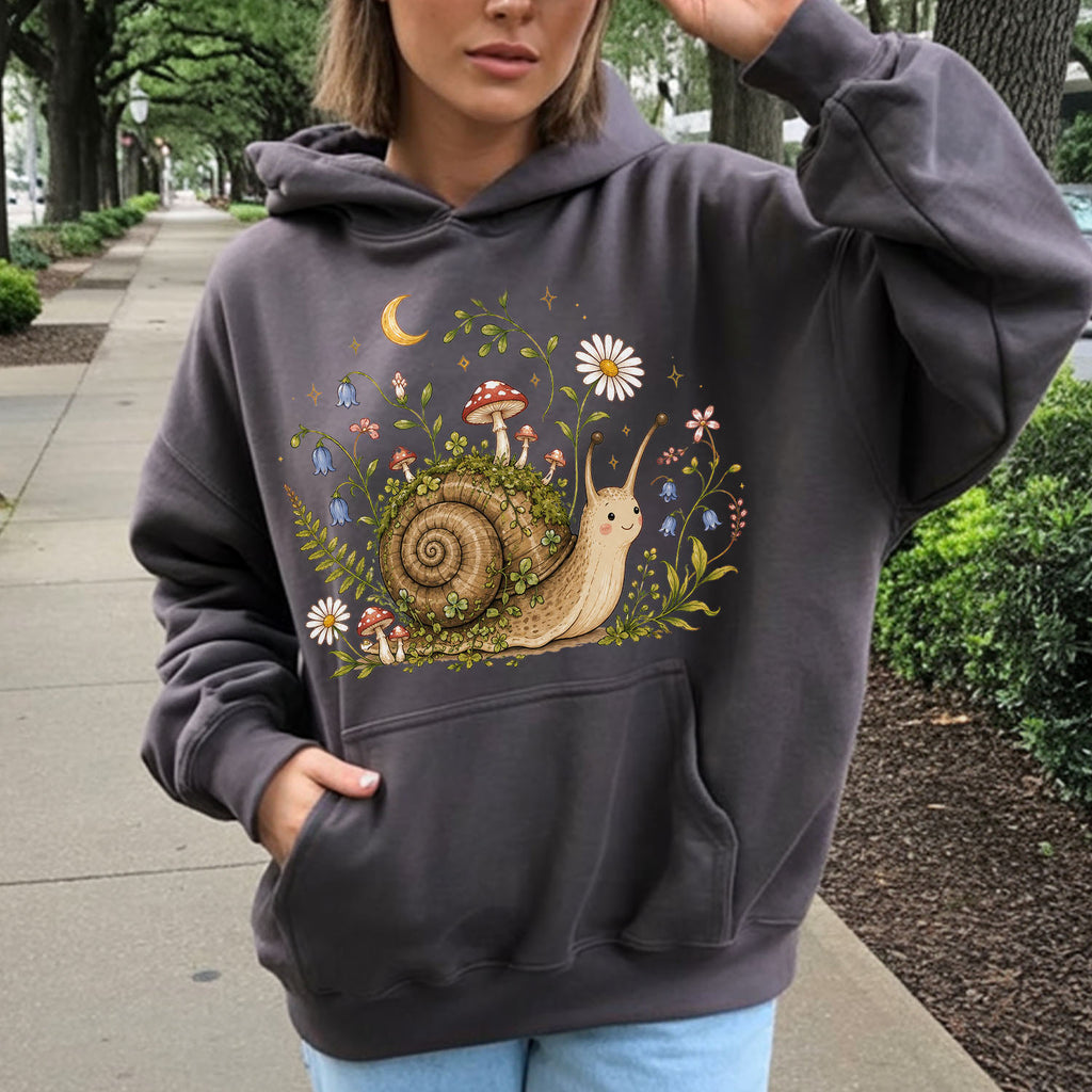 Blooming At My Own Pace Hooded Sweatshirt
