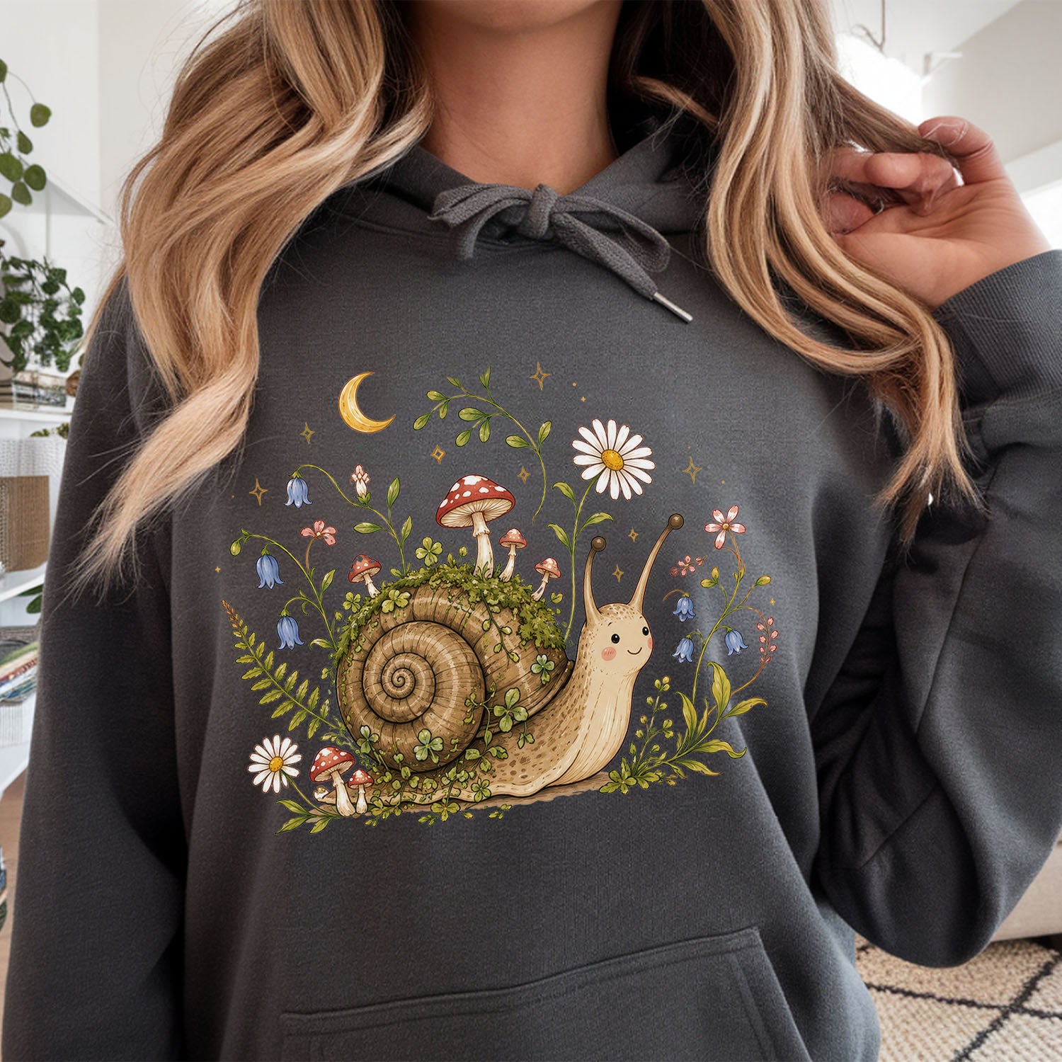 Blooming At My Own Pace Hooded Sweatshirt