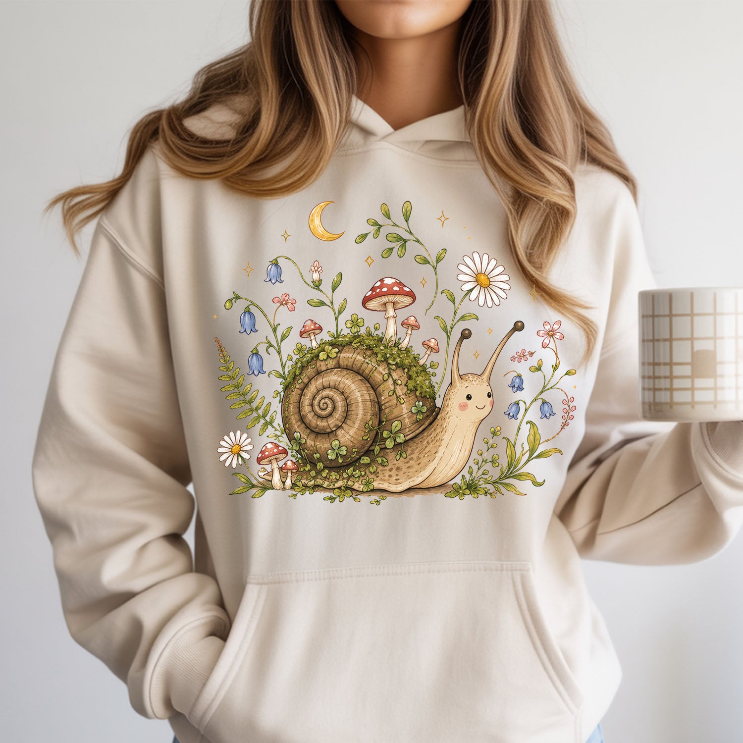 Blooming At My Own Pace Hooded Sweatshirt
