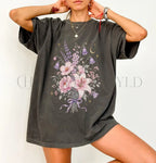 Blossom Bouquet T-Shirt - Pepper / S - T-Shirt