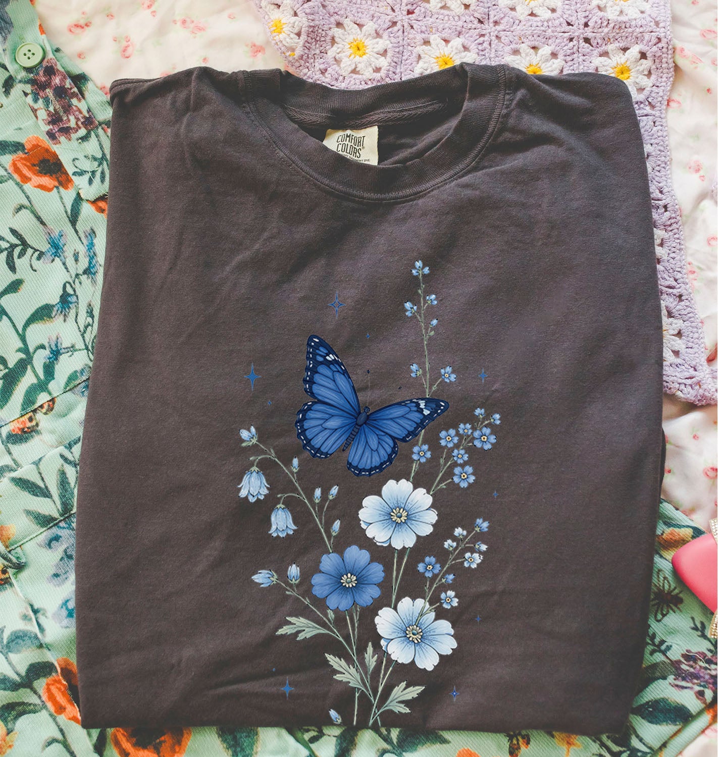 Bluebell Butterfly T-Shirt
