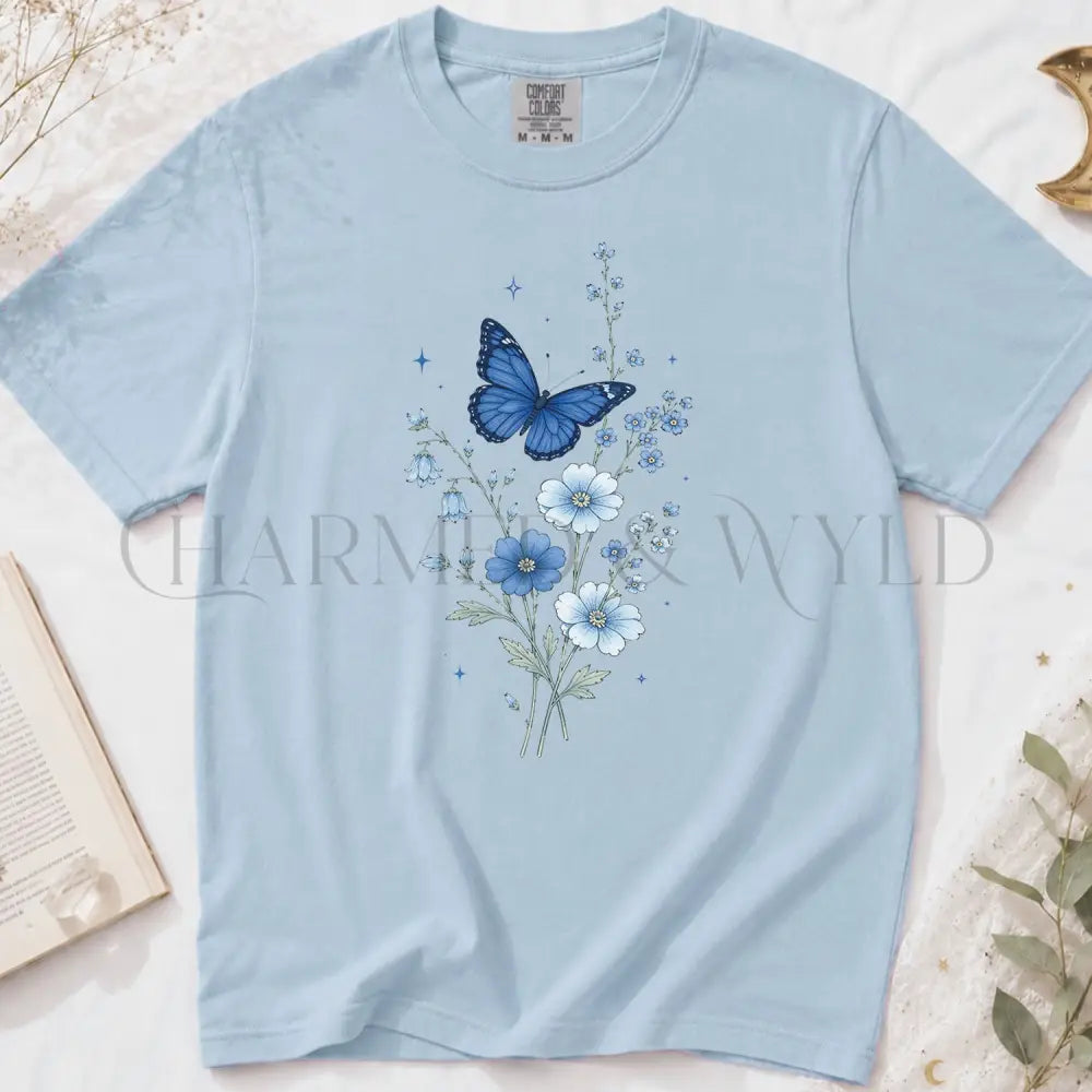 Bluebell Butterfly T-Shirt - T-Shirt