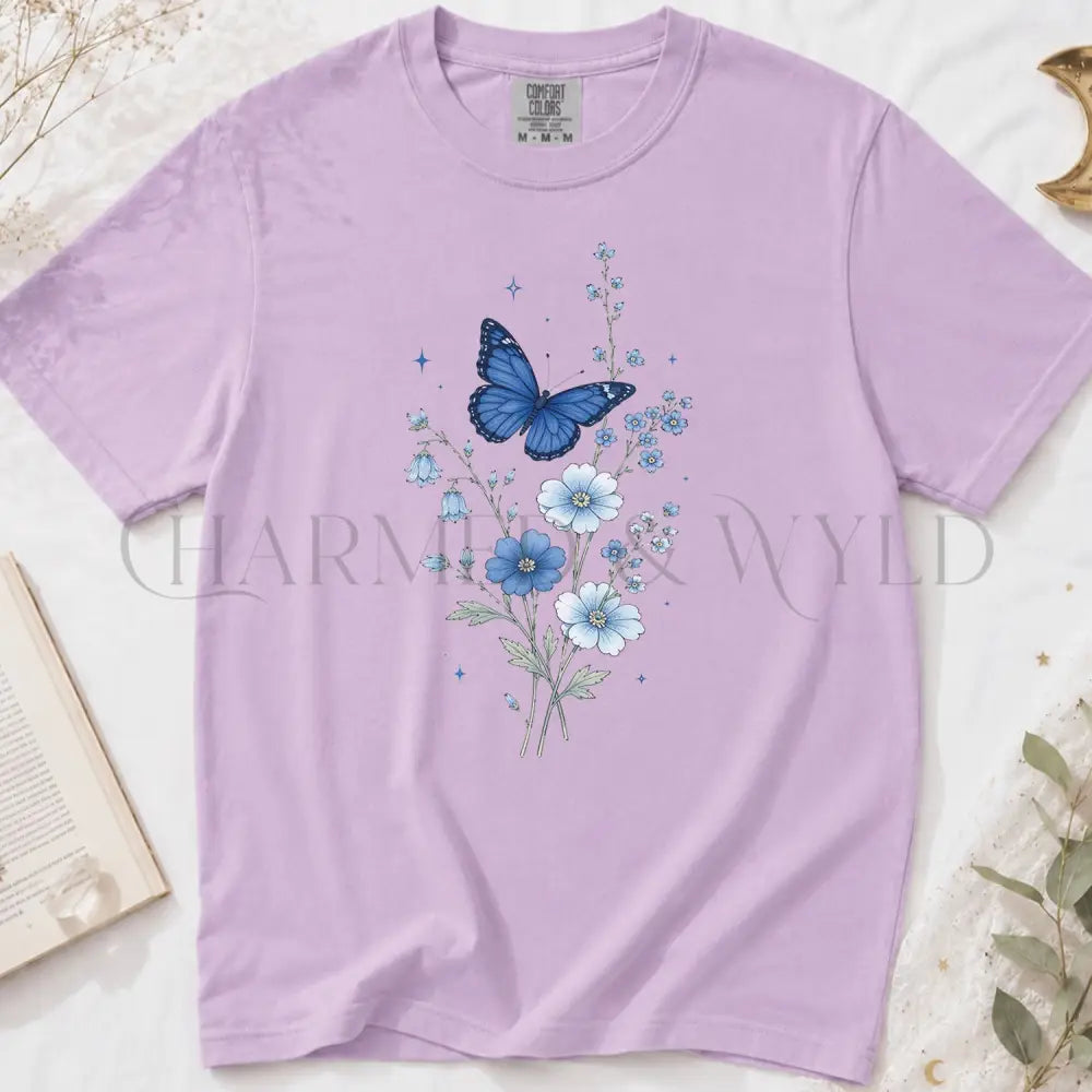 Bluebell Butterfly T-Shirt - T-Shirt