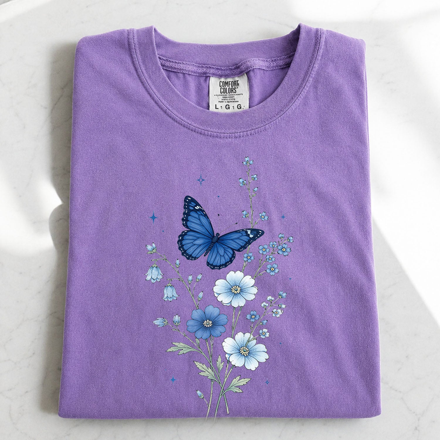 Bluebell Butterfly T-Shirt