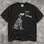 Boop Dog Skeleton Comfort Colors T-Shirt - T-Shirt