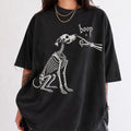 Boop Dog Skeleton Comfort Colors T-Shirt - Black / S - T-Shirt