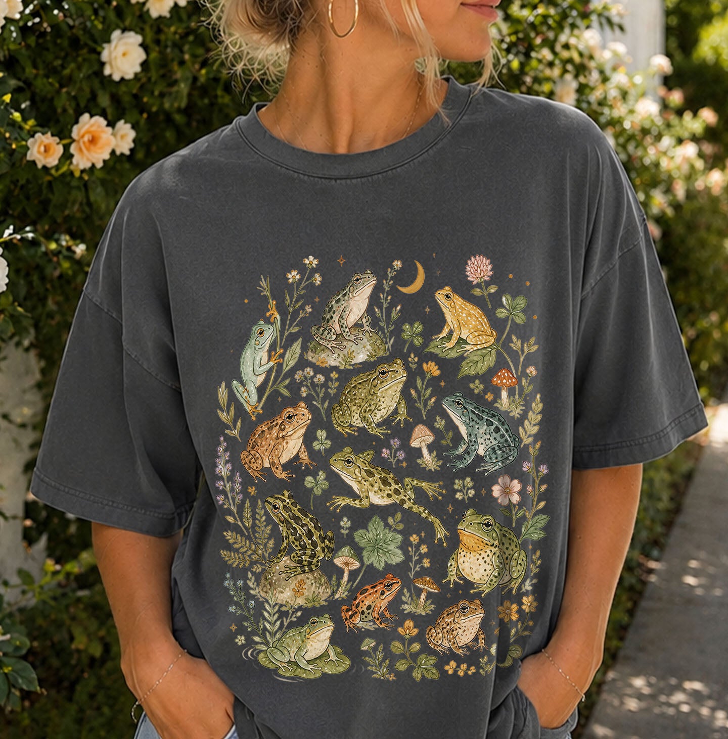 Botanical Frog Collection T-Shirt