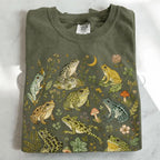 Botanical Frog T-Shirt - T-Shirt
