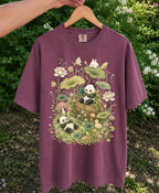 Botanical Panda T-Shirt - T-Shirt
