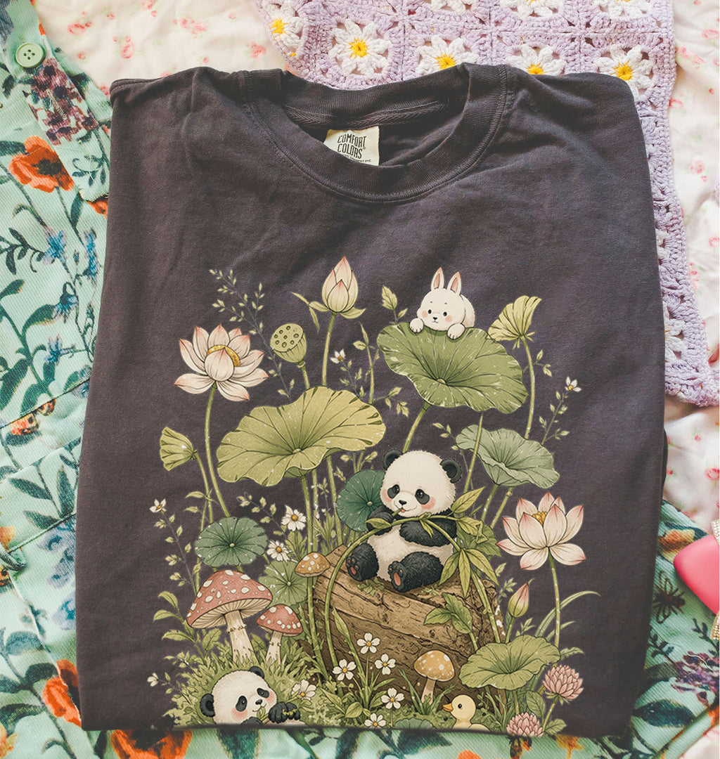 Botanical Panda T-Shirt