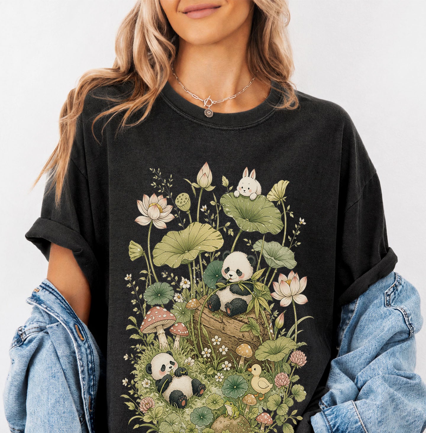 Botanical Panda T-Shirt