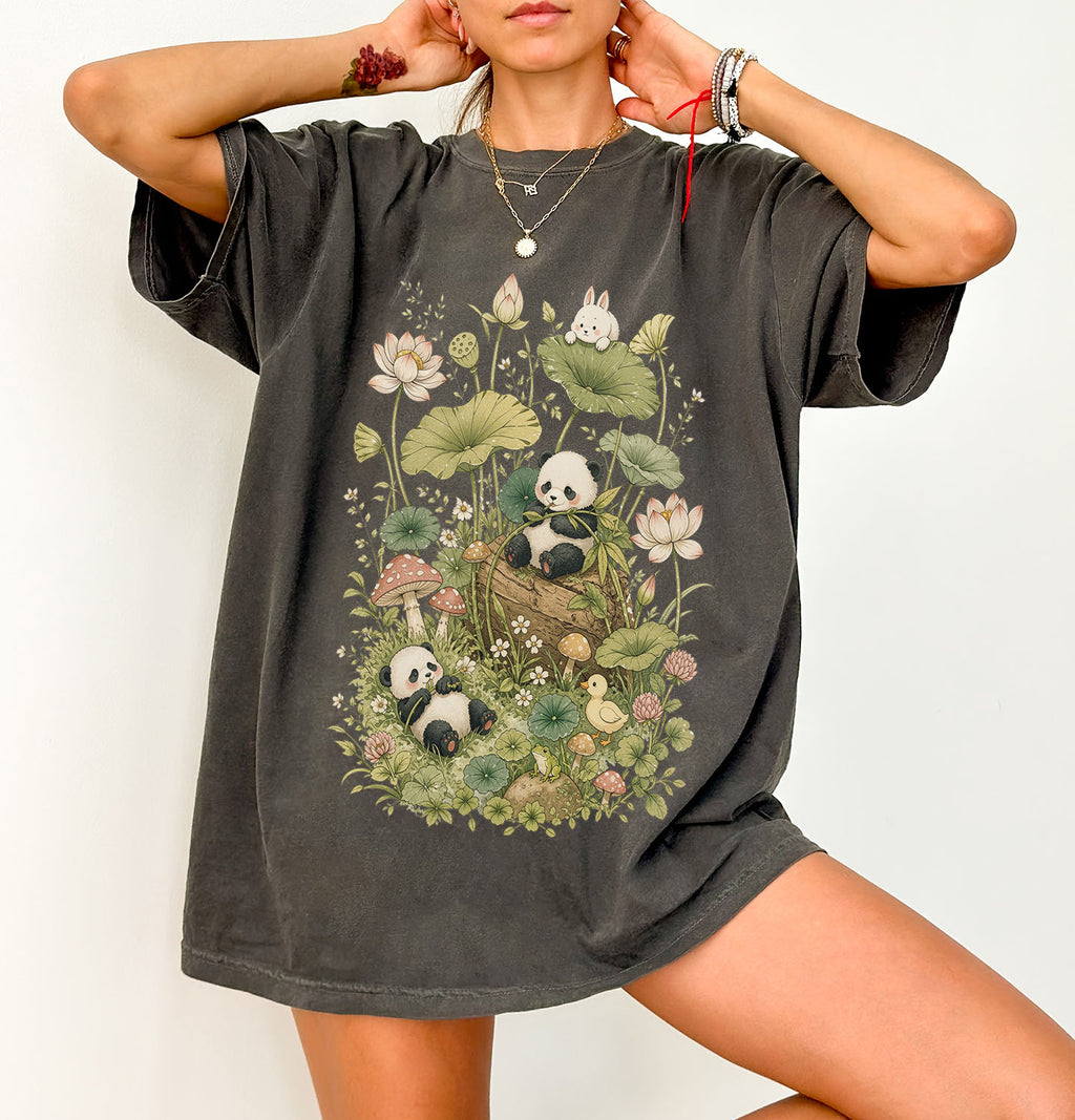 Botanical Panda T-Shirt