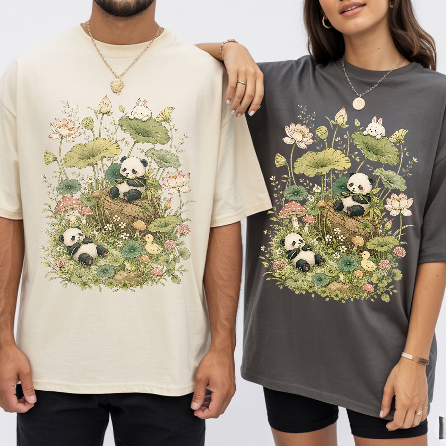 Botanical Panda T-Shirt