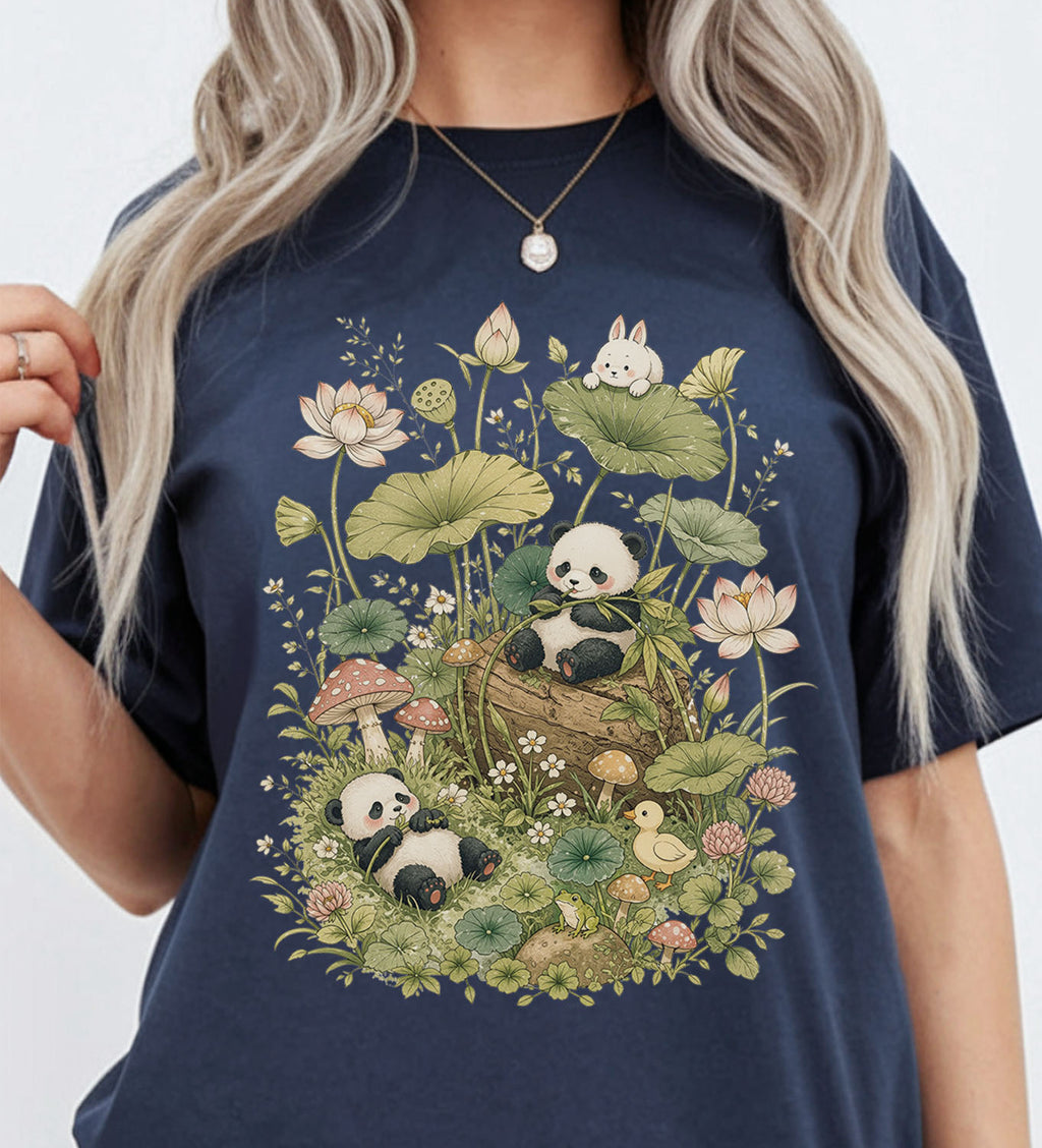 Botanical Panda T-Shirt