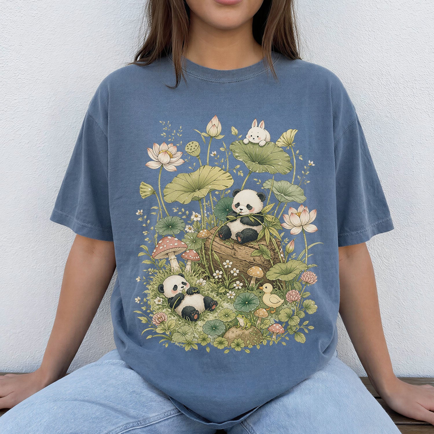 Botanical Panda T-Shirt