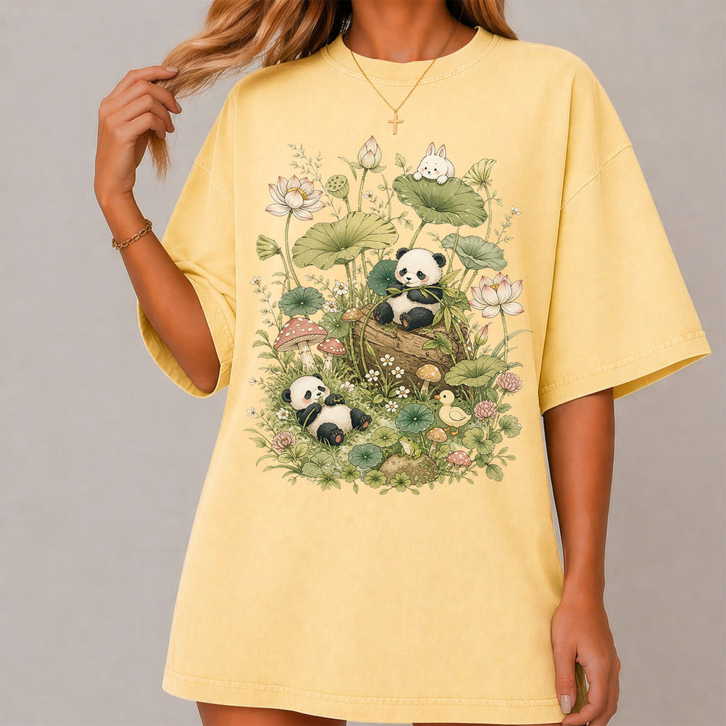 Botanical Panda T-Shirt