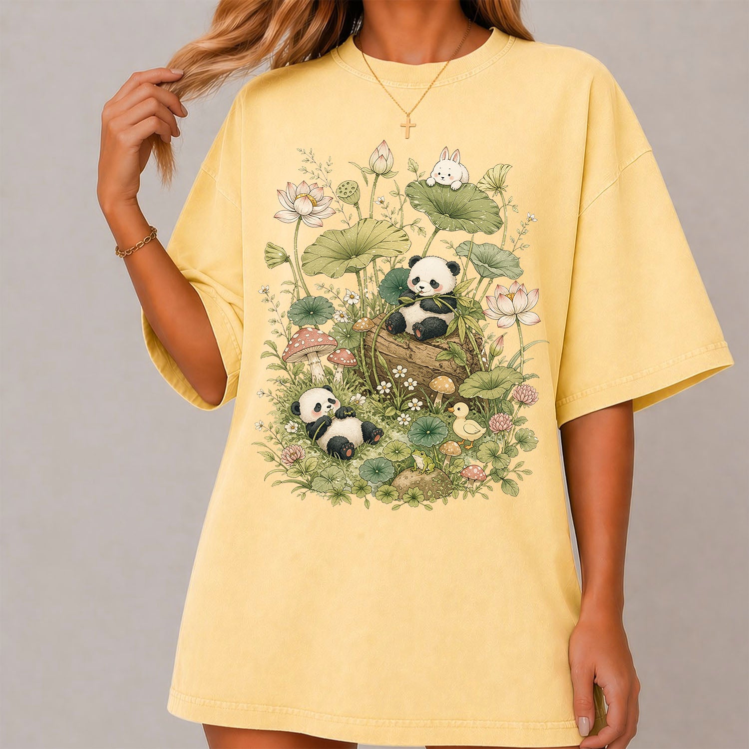 Botanical Panda T-Shirt