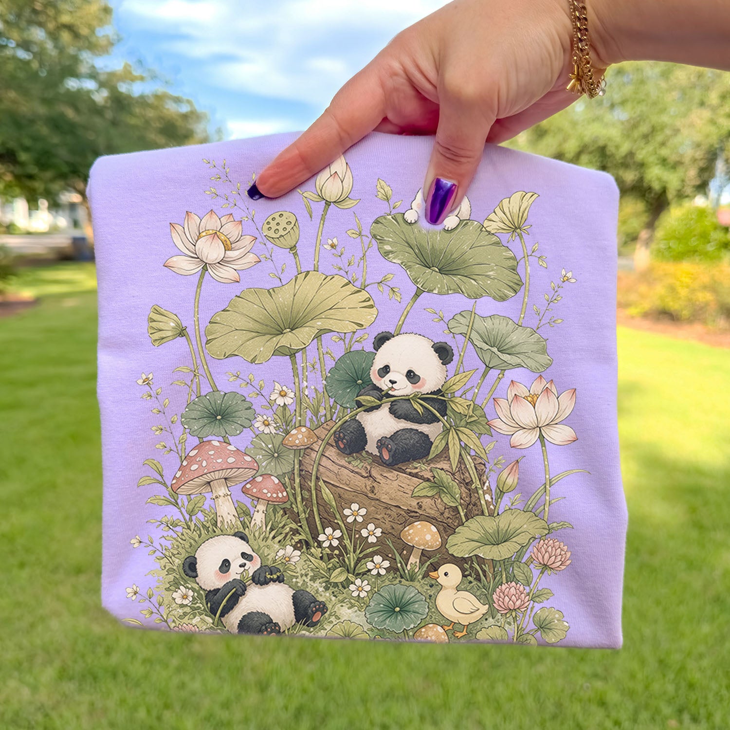 Botanical Panda T-Shirt