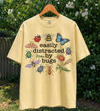 Easily Distracted By Bugs T-Shirt