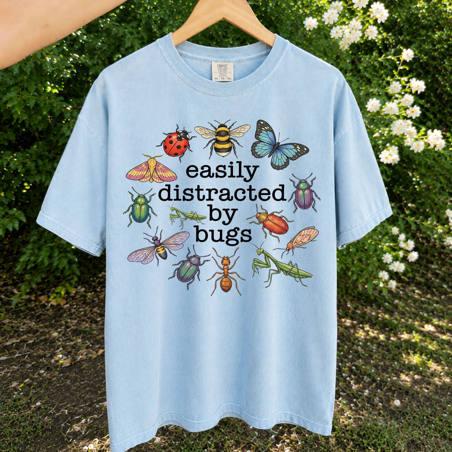 Easily Distracted By Bugs T-Shirt