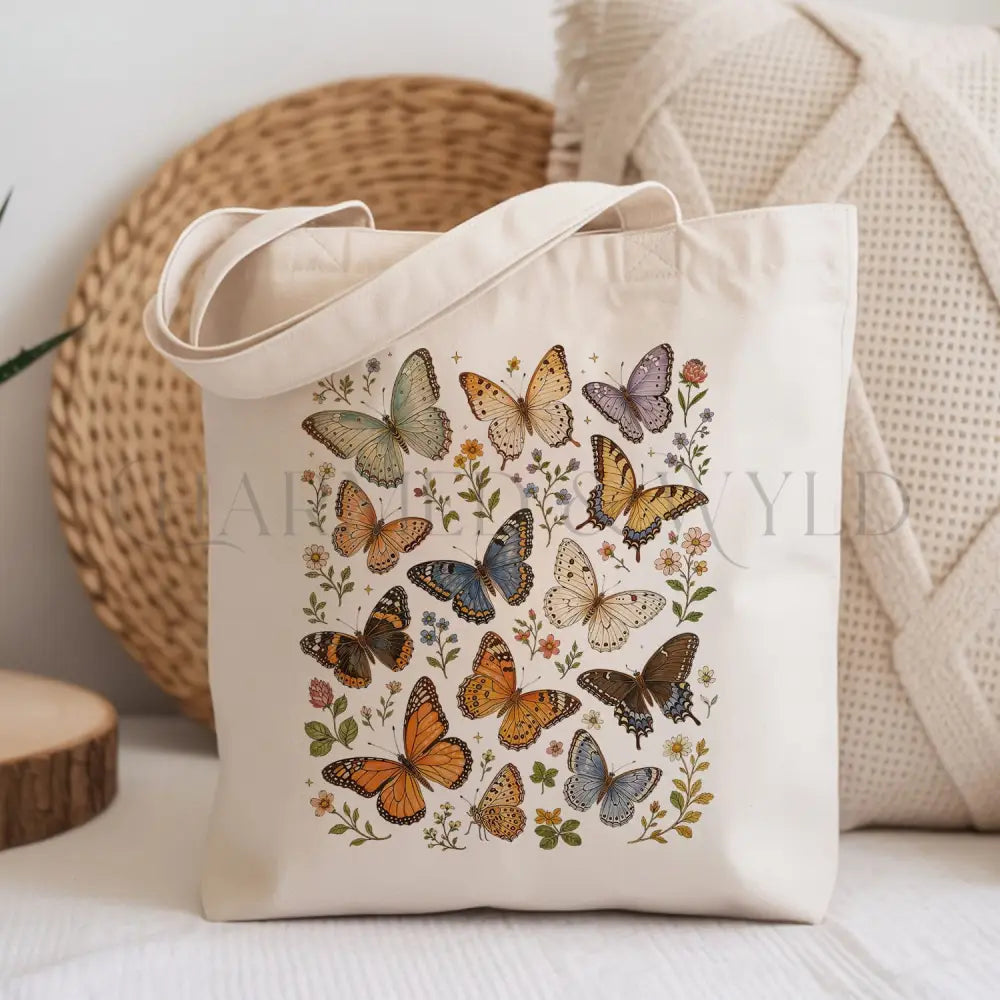 Butterfly Collection Tote Bag - Charmed and Wyld