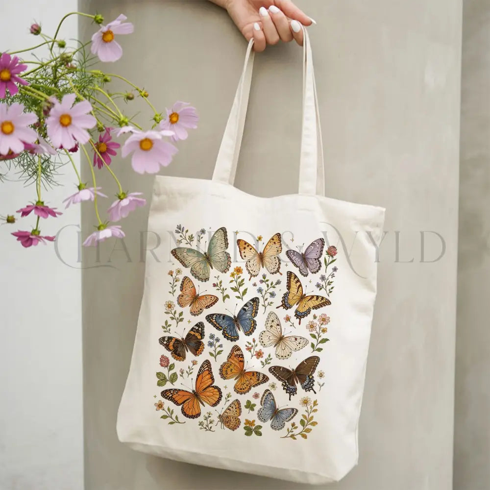 Butterfly Collection Tote Bag - Charmed and Wyld