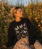 Butterfly Garden Graphic Sweatshirt - Charmed and Wyld