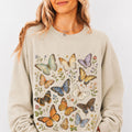 Butterfly Garden Graphic Sweatshirt