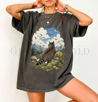 Cat Daydreamer T-Shirt - T-Shirt