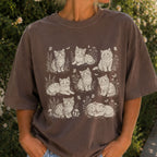 Vintage Cat Collage T-Shirt