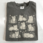 Vintage Cat Collage T-Shirt