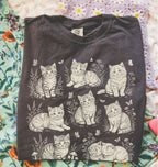 Vintage Cat Collage T-Shirt