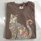 Wildflower Cat T-Shirt