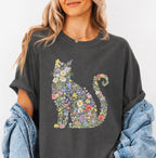 Wildflower Cat T-Shirt