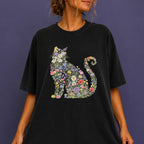 Wildflower Cat T-Shirt