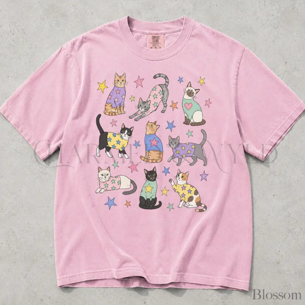 Cats in Sweaters Comfort Colors T-Shirt - T-Shirt