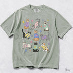 Cats in Sweaters Comfort Colors T-Shirt - Bay / S - T-Shirt