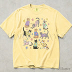 Cats in Sweaters Comfort Colors T-Shirt - Butter / S - T-Shirt