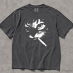 Smoking Cat Comfort Colors T-Shirt